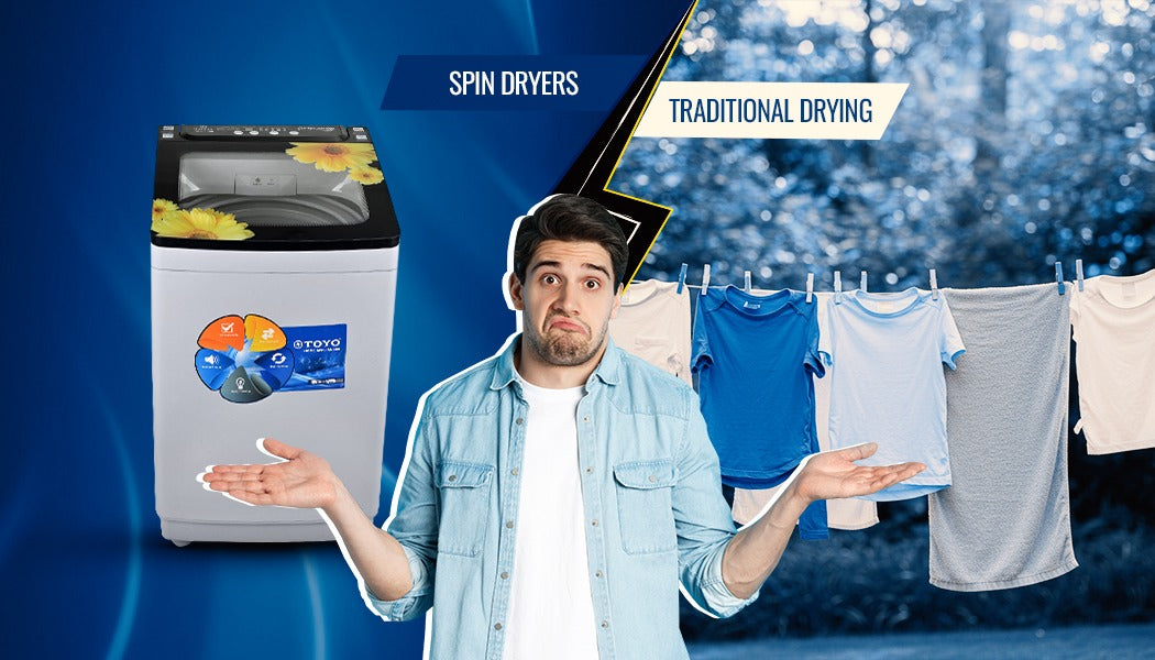 Spin Dryers vs. Traditional Drying: Time &amp; Water Savings in Focus