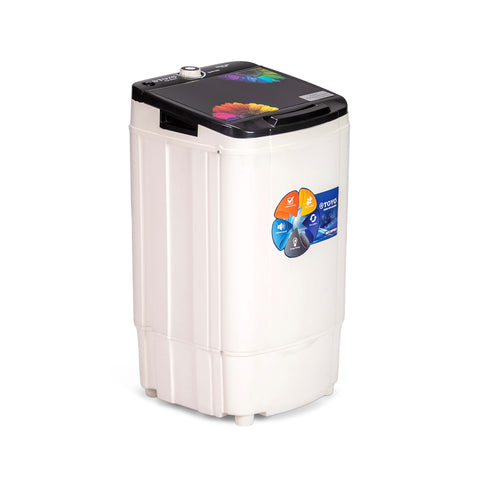 Spin Dryer Machine With Glass Top (PLASTIC BASKET) TD-880