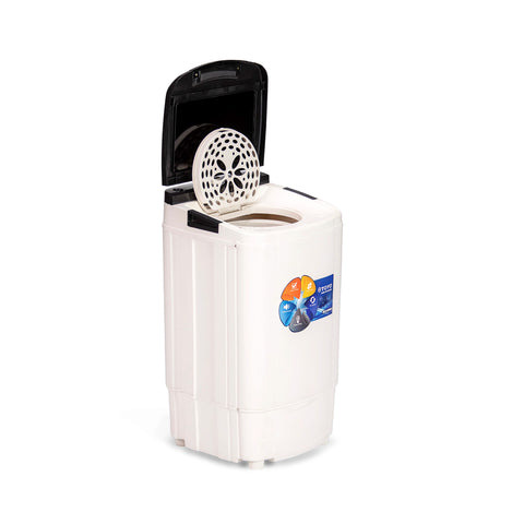 Spin Dryer Machine With Glass Top (PLASTIC BASKET) TD-880