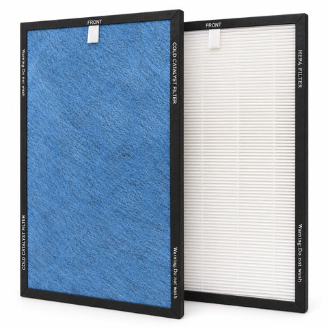 Pack of 2 (Hepa Filter + Cold Catalyst Filter)